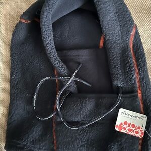 FP Movement by Free People Black Fleece Hat